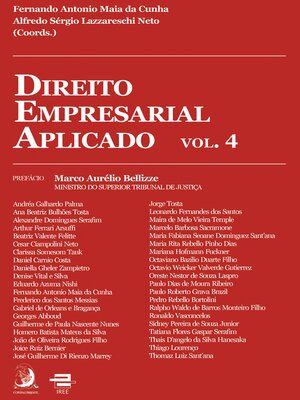 cover image of Direito Empresarial Aplicado –Volume 4